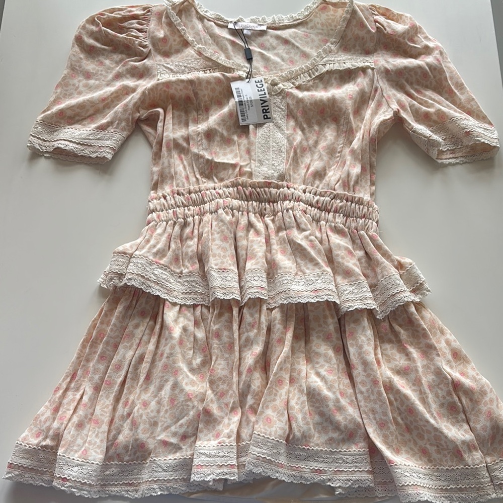 Pink Floral dress